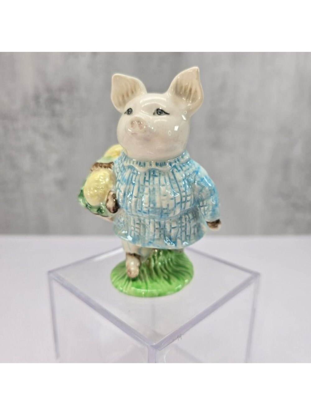 Beatrix Potter Little Pig Robinson Figurine Beswick England 1948 Vintage VL5160